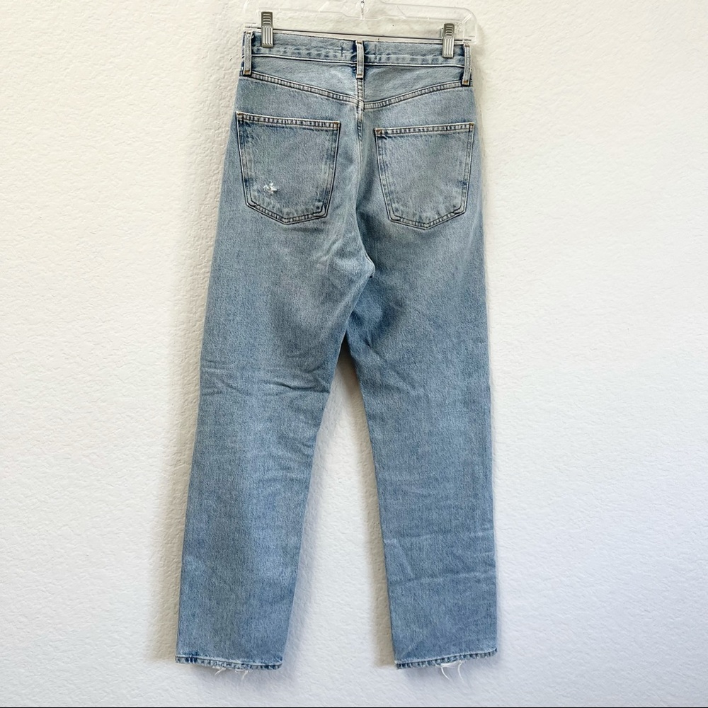 AGOLDE 90's Mid Rise Loose Fit Jeans In Snapshot Size 23 - Picture 3 of 7